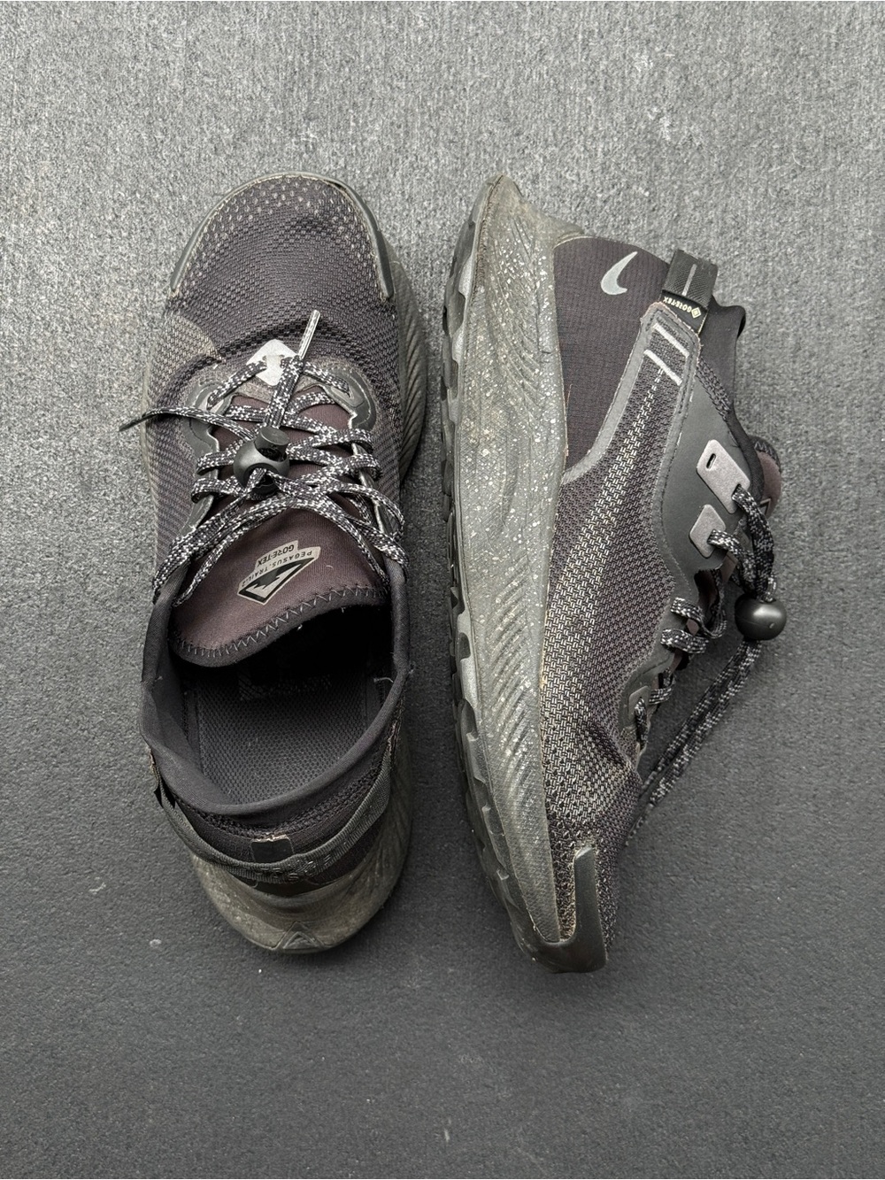 Nike Pegasus Trail 2 GTX, Black (m9.5/w11) - Picture 3 of 6